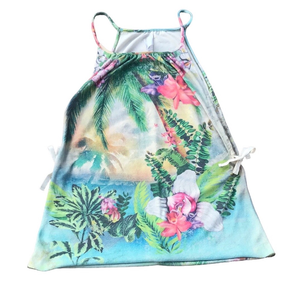 Lucky Brand teri swim coverup